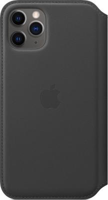 Чехол для iPhone 11 Pro Leather Folio, чёрный