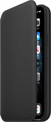Чехол для iPhone 11 Pro Leather Folio, чёрный – фото 3