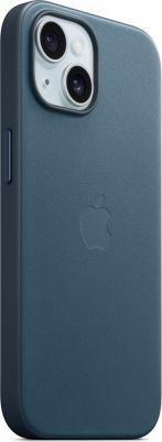 Чехол FineWoven Case with MagSafe для Apple iPhone 15, evergreen – фото 2