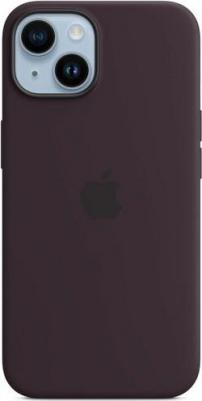 Чехол iPhone 14 Silicone MagSafe Elderberry