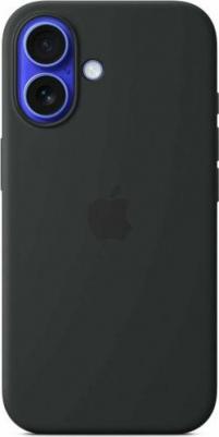 Чехол iPhone 16 Silicone Case with MagSafe Black