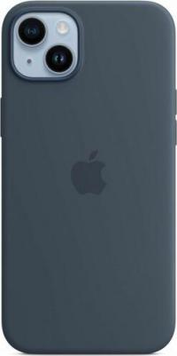 Чехол iPhone Silicone Case with MagSafe для iPhone 14 Plus лиловый – фото 2