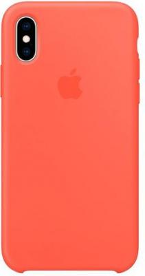 Чехол-крышка MTF82ZM/A для iPhone XS, силикон, розовое золото – фото 3