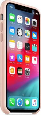 Чехол-крышка MTF82ZM/A для iPhone XS, силикон, розовое золото – фото 4