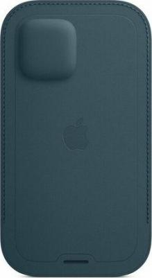 Чехол Leather Sleeve with MagSafe, для Apple iPhone 12 mini, синий балтийский [mhmq3ze/a] – фото 1