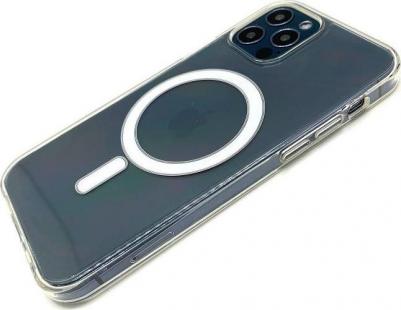 Чехол MagSafe для iPhone 12/12 Pro, поликарбонат, прозрачный – фото 4