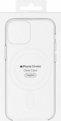 Чехол MagSafe iPhone 13 mini. Айфон 13 мини Clear Case, прозрачный