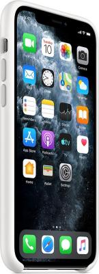 Чехол Silicone Case, для Apple iPhone 11 Pro, белый [mwyl2zm/a] – фото 1