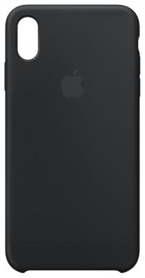 Чехол Silicone Case, для Apple iPhone XS Max, черный [mrwe2zm/a] – фото 4
