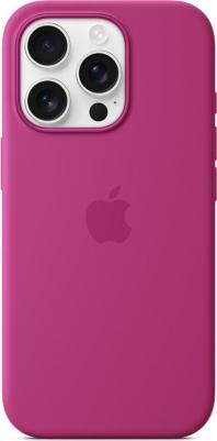 Чехол Silicone Case with MagSafe для iPhone 16 Pro (Fuchsia) MYYN3