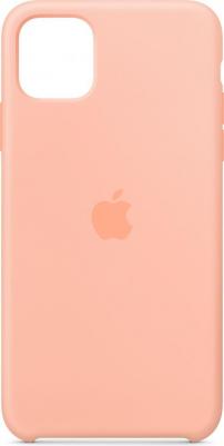 iPhone 11 Pro Max Silicone Case - Grapefruit, Силиконовый чехол для Iphone 11 Pro Мах цвета спелый грейпфрут – фото 1