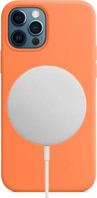 iPhone 12 | 12 Pro Silicone Case with MagSafe Black Силиконовый чехол MagSafe для IPhone 12/12 Pro черного цвета – фото 6