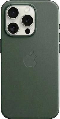 iPhone 15 Pro FineWoven Case with MagSafe - Evergreen (MT4U3)