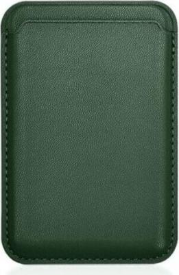 Кардхолдер iPhone Leather Wallet MagSafe - Forest Green – фото 10