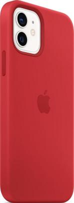 Клип-кейс Silicone Case with MagSafe для iPhone 12 / 12 Pro RED) – фото 1