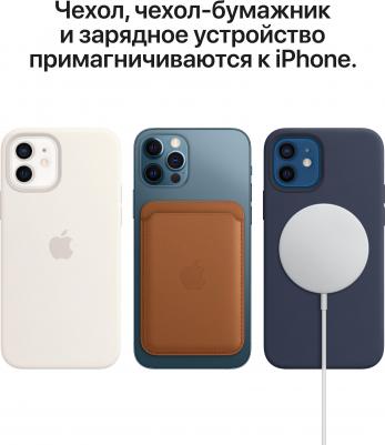 Клип-кейс Silicone Case with MagSafe для iPhone 12 / 12 Pro RED) – фото 3