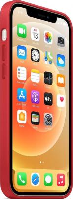 Клип-кейс Silicone Case with MagSafe для iPhone 12 / 12 Pro RED) – фото 5