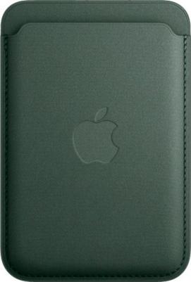 Кожаный чехол-бумажник FineWoven MagSafe для iPhone (Evergreen)