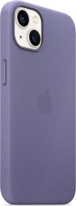 Кожаный чехол MagSafe для iPhone 13 mini, "сиреневая глициния" – фото 1