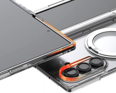 Чехол Nukin 360 для Galaxy Z Fold7 прозрачный – фото 6