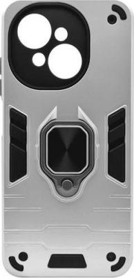 Чехол Anti-Shock case, для Tecno Spark Go 2025/Go1/Pop9, противоударный, серебристый [52533]