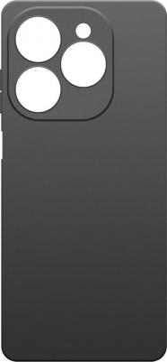 Чехол Silicone Case матовый для Tecno Spark 20 Pro черный