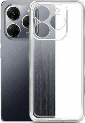 Чехол силиконовый для Tecno Spark 20 Pro прозрачный