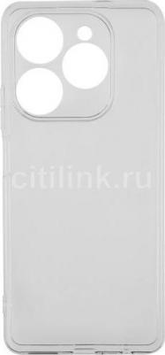 Чехол силиконовый для Tecno Spark 20 Pro прозрачный – фото 2