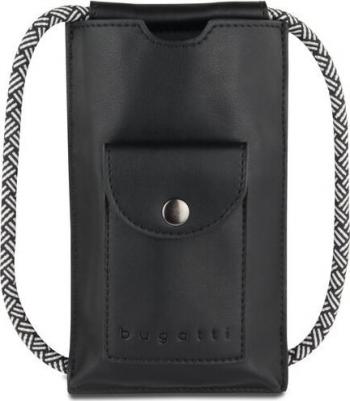 Сумка-чехол для мобильного телефона Almata, чёрная, полиуретан, 11x2x18 см 49665201 – фото 3