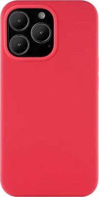 Чехол для Apple iPhone 13 Pro Liquid Silicone Pro красный – фото 3