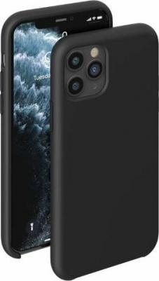 Чехол Liquid Silicone Case для Apple iPhone 11 Pro, фуксия, картон – фото 2