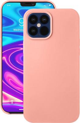 Чехол Liquid Silicone для Apple IPhone 12 Pro Max розовый – фото 7