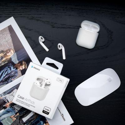 Чехол силиконовый для наушников Apple AirPods Черный арт.47005 – фото 9