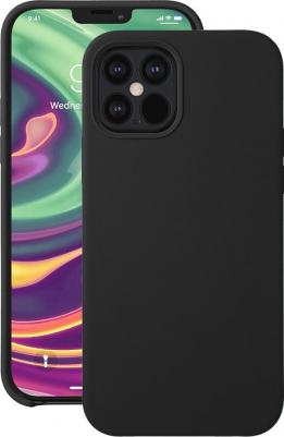 Накладка Liquid Silicone для Apple iPhone 12 Pro/12, черный – фото 7
