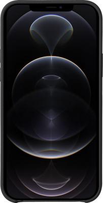 Накладка Liquid Silicone для Apple iPhone 12 Pro/12, черный – фото 8