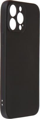 Чехол для APPLE iPhone 13 Pro Max с микрофиброй Silicone Black iOriginal-12 – фото 3