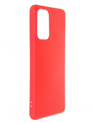 Чехол для Samsung Galaxy A32 (4G) с микрофиброй Silicone Red sOriginal-25 – фото 4