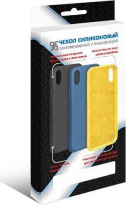 Чехол для Vivo Y31 с микрофиброй Silicone Black vOriginal-05 – фото 1