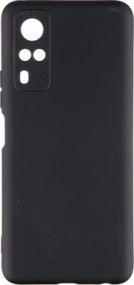 Чехол для Vivo Y31 с микрофиброй Silicone Black vOriginal-05