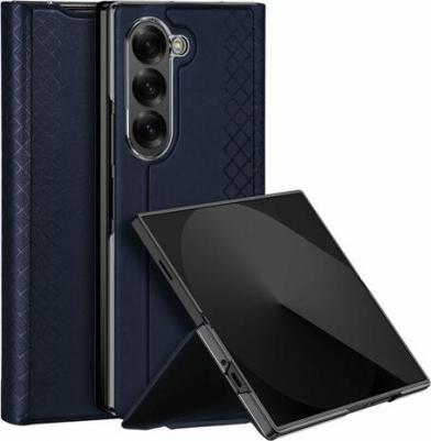 Чехол розового цвета с премиальной искусственной кожи от для Samsung Galaxy Z Fold 6, серия Bril Series Case