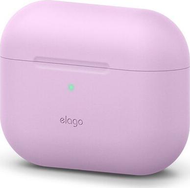 Чехол для AirPods wireless Silicone Hang DUO Lavender с крышками Pink и Pastel Blue – фото 2