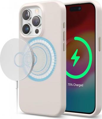 Чехол для iPhone 15 Pro Max с MagSafe Stone
