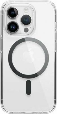 Чехол для iPhone 15 Pro с MagSafe Clear/Black – фото 1