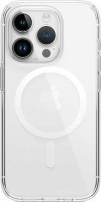 Чехол для iPhone 15 Pro с MagSafe Clear/White – фото 1