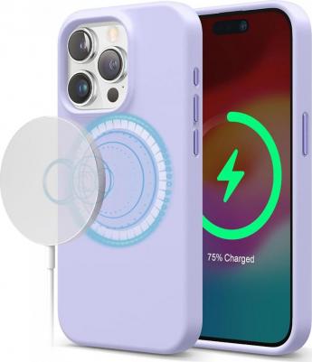 Чехол для iPhone 15 Pro с MagSafe Purple