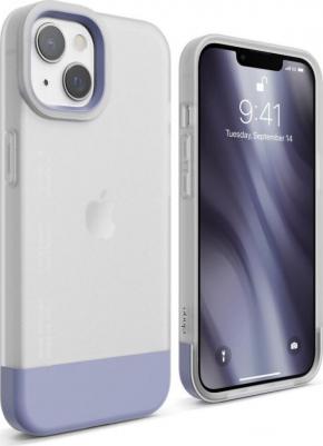 Чехол Glide для iPhone 13, цвет Прозрачный/Фиолетовый (ES13GL61-TRPU)