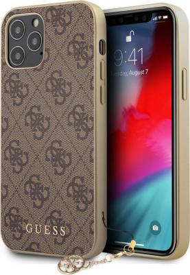 Чехол 4G Charms Hard для iPhone 12 | 12 Pro, коричневый – фото 3