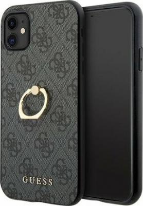 Чехол для iPhone 11 с кольцом Grey – фото 1