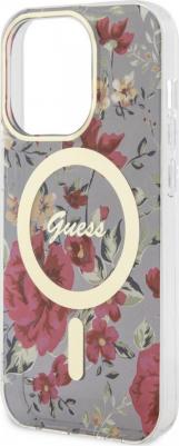 Чехол для iPhone 15 Pro с защитным бортиком для камеры и MagSafe, зеленый