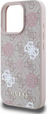 Чехол для iPhone 16 Pro из экокожи с функцией MagSafe, розовый – фото 1